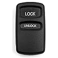 uxcell New 2 Buttons Key Shell Keyless Entry Remote Case Replacement MR587983 for Mitsubishi Gallant Lancer Pajero Triton