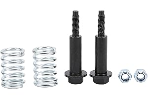 Exhaust Bolt and Spring Kit, 35129, Exhaust Bolt Nut and Spring Repair Parts Kit, 2PCS of Each for Ball/Socket Joint Fastenin