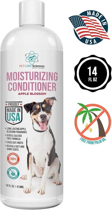 Amazon Com Pet Care Sciences Dog Conditioner For Dry Itchy Skin