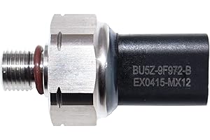 OSKYUO CM-5250 Fuel Injection Pressure Sensor Compatible with Ford Mustang Explorer Focus Fusion Taurus F150 Edge Escape Lincoln MKZ Navigator Nautilus BU5Z-9F972-B BU5A-9F972-CA