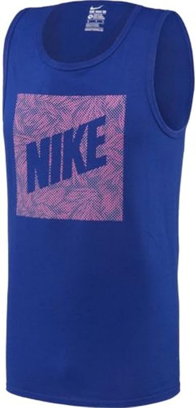 blue nike tank top