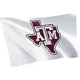 Desert Cactus Texas A&M University 100% Polyester Indoor Outdoor 3x5 feet Banner Aggies TAMU (Flag 1B)