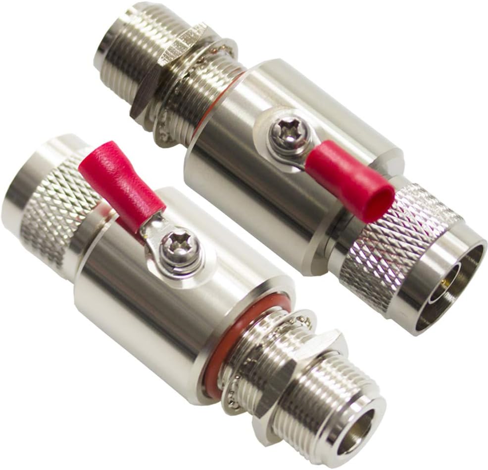 Coaxial Lightning Surge Protector Lightning Arrester Amazon.co.uk