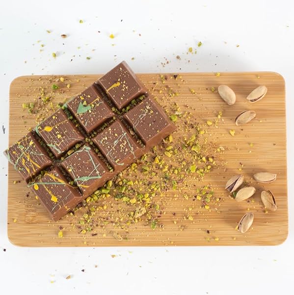 DUBAI CHOCOLATE BAR PISTACHIO AND CRISPY KATAIFI FILLED 7 OZ, HANDMADE LUXURY DUBAI CHOCOLATE WITH KNAFEH, FRESH DAILY PRODUCTION, PERFECT FOR GIFTING