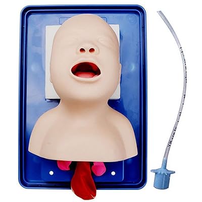 LWestine Intubation Manikin Study Teaching Infant Model Management Training Realistic Baby Intubation Manikin Infant Intubation Manikin