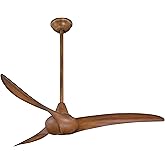 Minka-Aire F843-DK, Wave, 52" Ceiling Fan with Remote Control, Distressed Koa