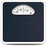ZDY Precision Products Mechanical Rotating Dial Scale, Analog Bathroom Scale with Sturdy Non-Slip Platform, No Buttons/Batter