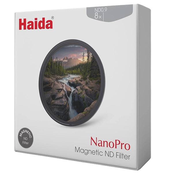 HAIDA HD4673-58 58MM ND8 MAGNETIC MC OPTICAL GLASS FILTER 3 STOP