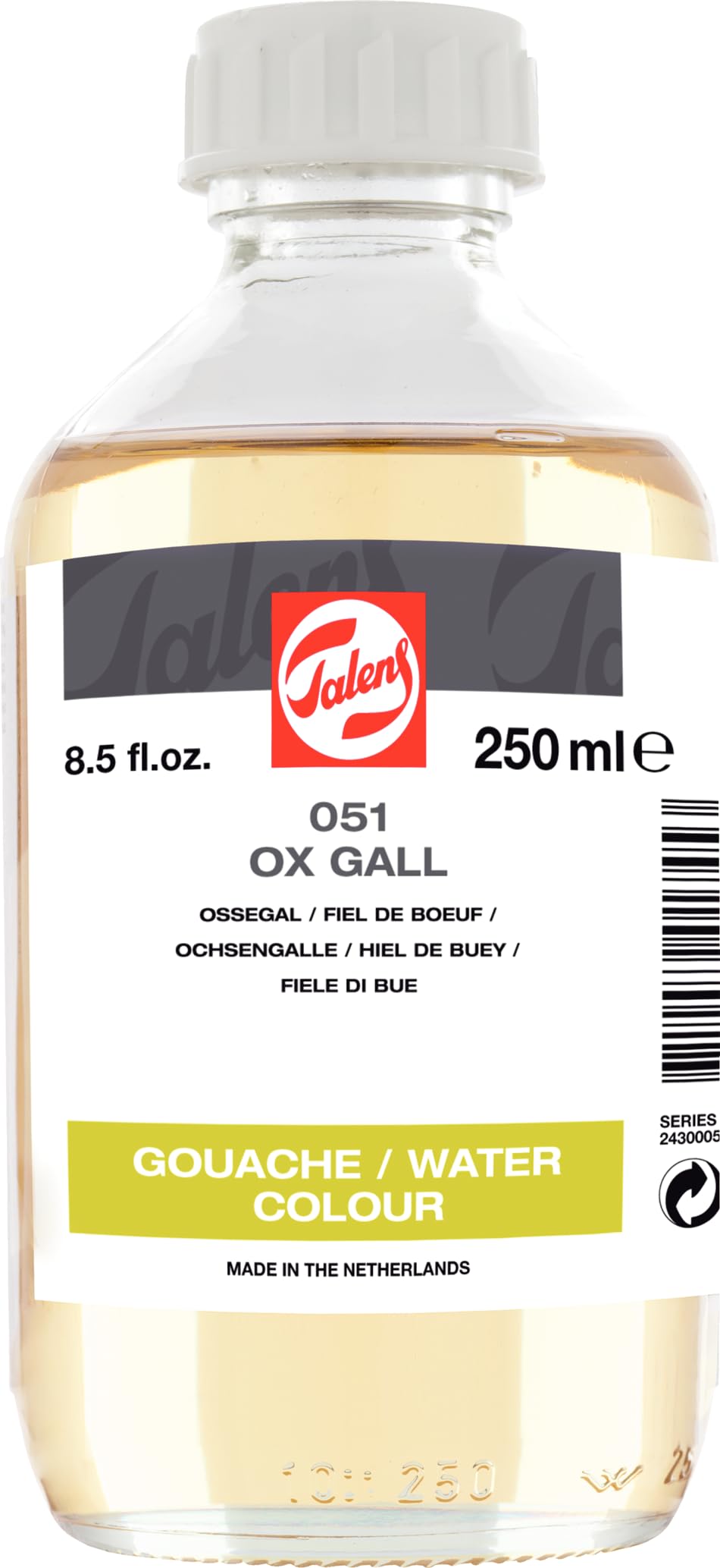 OX GALL JAR - 250ml Watercolour Paint