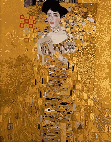 Frameless Pictures Painting By Numbers Hand Painted Canvas Drawing Diy Oil Painting By Numbers 4050Cm Klimt - Mrs. Bauer B385