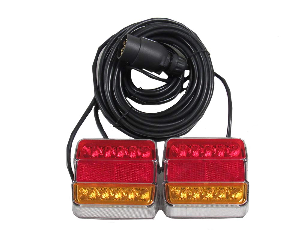 LED Trailer Board Light Kit 7.5 Metre Cable Amazon.co.uk DIY