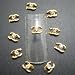 EVERMARKET(TM) 10PCS Fashion Nail Art 3d Alloy Rhinestones Nail Art DIY Decorations 1284