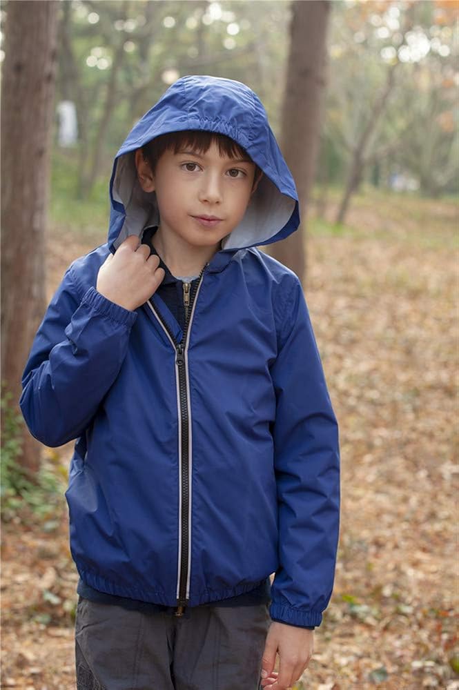 Hiheart Boys Girls Waterproof Hooded 