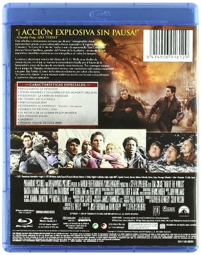 La Guerra De Los Mundos 2005 Blu Ray Amazon Es Justin Chatwin Dakota Fanning Tom Cruise David Alan Basche Rick Gonzalez Tim Robbins Miranda Otto Steven Spielberg Justin Chatwin Dakota Fanning Cine Y Series