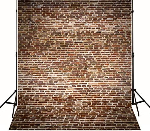 CXJ 5x7 Feet Brick Wall Backdrops Thick Cloth Customized 3D Semaless Printed Background for Wedding Photography Studio S-1110-2