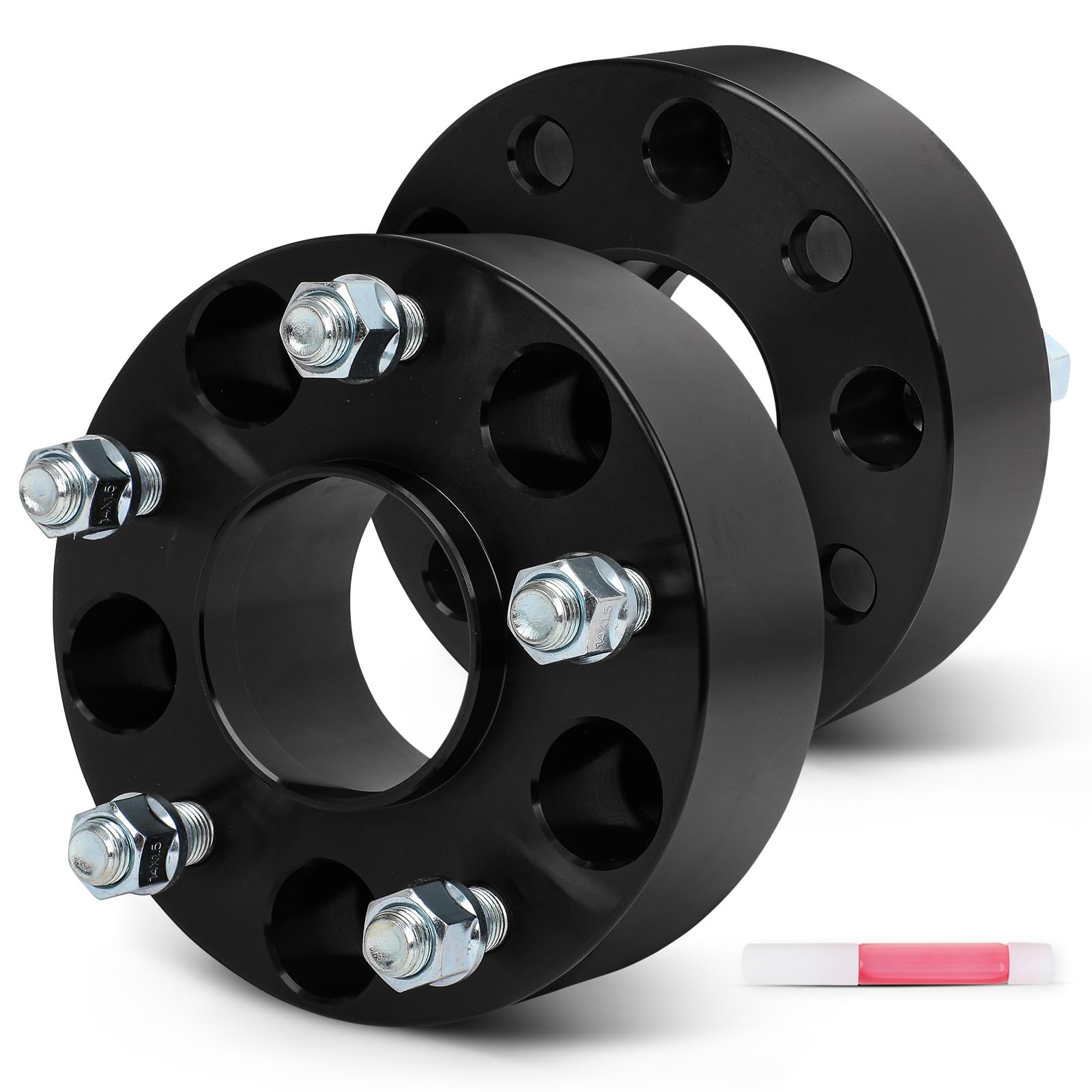 Photo 1 of SCITOO 2Pcs Wheel Spacers 2 inch 5x127/5x5 Bore 71.5mm Studs 14x1.5 5 Lug Wheel Spacers Adapters Fit for Jeep for Grand Cherokee for Jeep Wrangler for Jeep Gladiator for Jeep Grand Wagoneer for Dodge