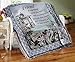 Collections Etc True Friend Garden Tapestry Throw 50