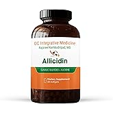 Allicidin by Dr. Rajsree | Garlic Sulfides + Ajoene | Gut Microbiome and Sinus Support | 60 Softgels