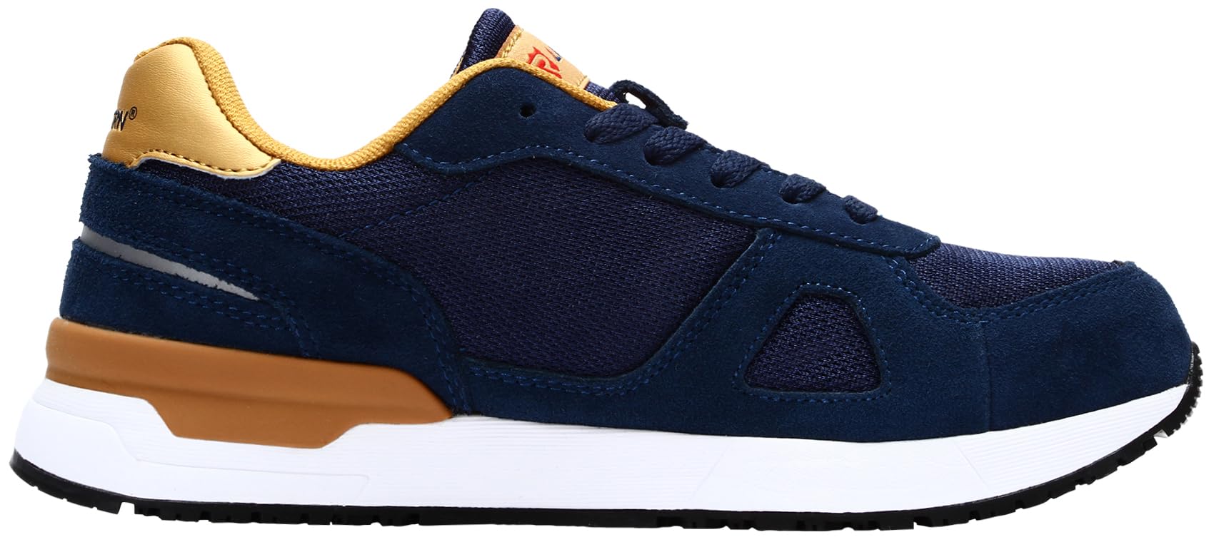 LARNMERN PRO Arbeitsschuhe Herren Sicherheitsschuhe Herren Arbeitsschuhe mit Stahlkappe Leicht SRC rutschfest Sportlich Schutzschuhe Saphirblau Größe 44 EU 9