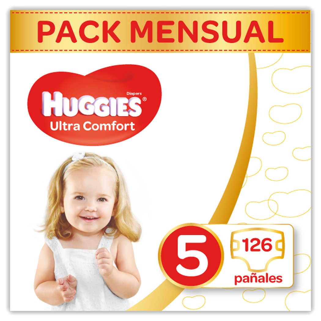 Huggies Ultra Comfort Pañales Talla  kg Pañales