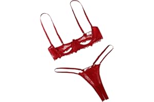 Avidlove Lingerie Set For Women Lace Bra and Panty Set Sexy Underwire Lingerie Set