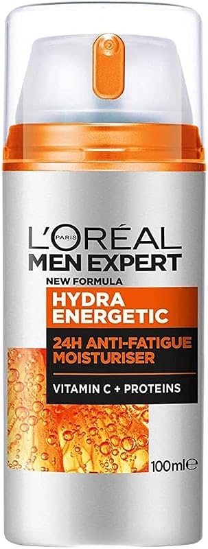 L'Oréal Paris Men Expert Hydra Energetic Crema Anti-Fatica, 100 ml