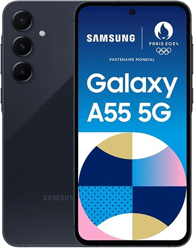 Samsung Galaxy A55 5G Dual SIM SM-A556B/DS 128GB 8GB RAM Awesome Navy