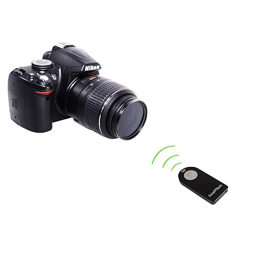 Foto&Tech FTML-L3 Wireless Remote Control Compatible with Nikon D7500 D750  D3400 D3300 D3200 D5500 D5300 D - Main Image