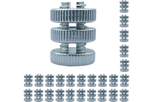 RUINUONICE 25Pcs Fence Wire Clamps,Split Bolt Joint Clamp Wire Connectors for Multiple Electric Fence Line Tap Clamp (25, Aluminum alloy)