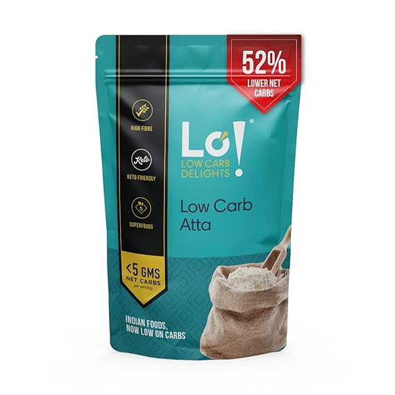 Lo! Low Carb Delights - Atta, Low Carb Keto Friendly - 1 Kg