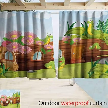 Amazon Com Andytours Household Curtains Kids Cute Friendly