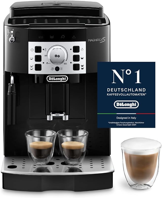Magnifica S - Kaffeevollautomat 2 Getränke Schwarz