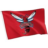 Desert Cactus Delaware State University DSU Flag - 3 x 5 Feet Hornets Banner, Indoor/Outdoor Durable Fabric, 100% Polyester Design (Style C)