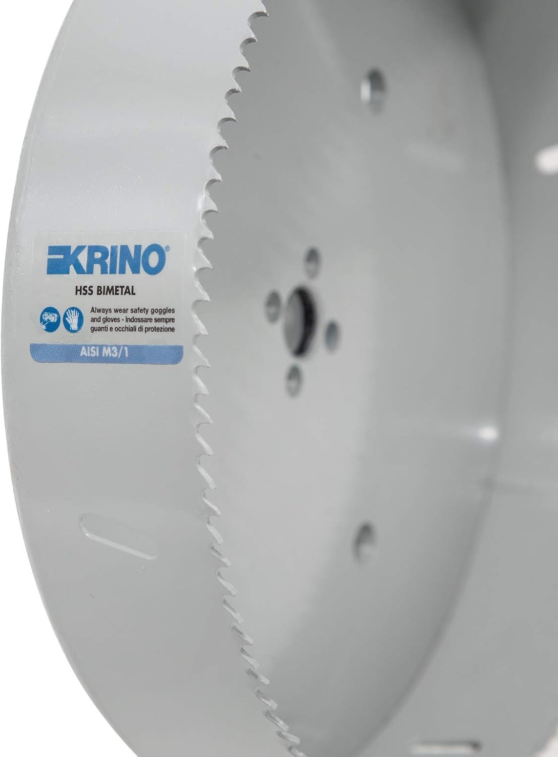 Krino 2106020000 - Bi-Metallic Holesaws HSS Variable Teeth, Grey - 200 mm - Image 3