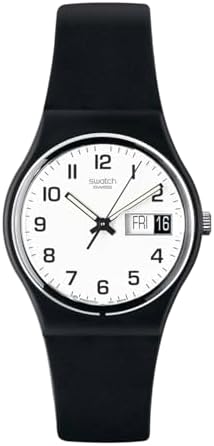 Amazon.com: Swatch New Gent Biosourced Unisex Watch Casual Polymer