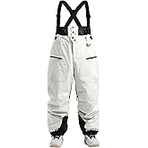 GSOU SNOW Men Snow Bibs Women Baggy Ski Pants Snowboard Overall Insulated Waterproof Windproof Warm Winter