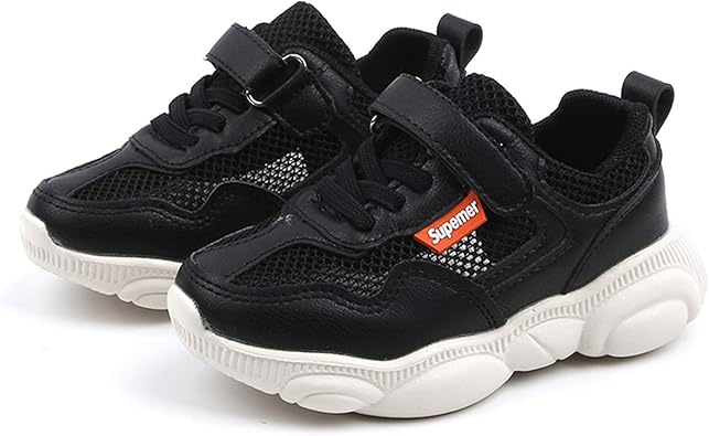 black trainers kids size 9