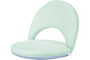 ANSEE Floor Chair Floor Cushion Folding Padded Gaming Chair Adjustable 5-Position Floor Seat with Back Support for Kids Adult Great for Gaming Reading Meditating