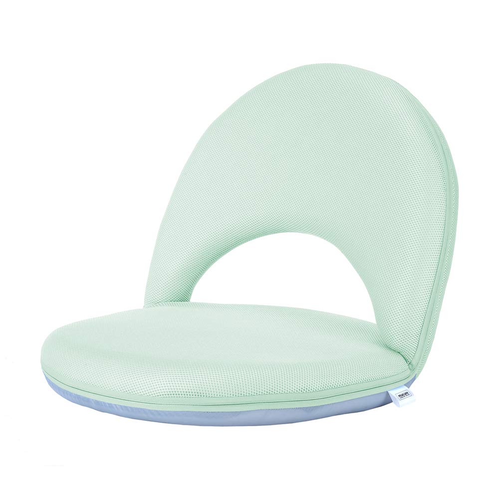 Floor Chair Floor Cushion Folding Padded Gaming Chair Adjustable 5-Position Floor Seat with Back Support for Kids Adult Great for Gaming Reading Meditating