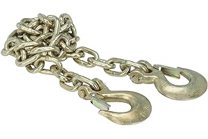 GEN-Y Hitch Executive Fifth to Gooseneck Safety Chain, 3/8 x 84 Chain with 2 Safety Slip Hooks, Grade 70