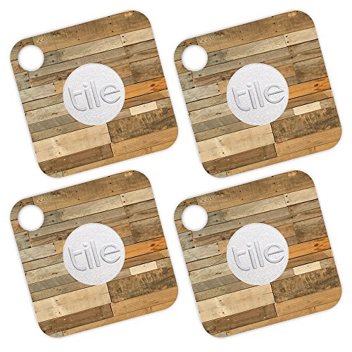 image for MightySkins Skin Compatible with Tile Mate - Reclaimed Wood | Protecti