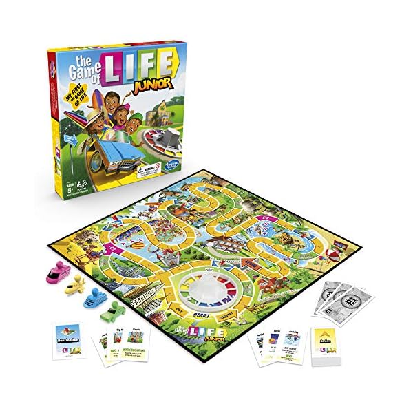 Hasbro Gaming The Game of Life Junior Board Game for Kids from Age 5, Game for 2 to 4 Players – Bild 3