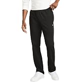 Champion Men's Open-Bottom Lounge Pants, Standard Fit, Lightweight 100% Cotton, Available in Regular and Big &amp; Tall