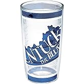 Tervis Kentucky Made in USA Double Walled Insulated Tumbler Travel Cup Keeps Drinks Cold & Hot, 16oz - No Lid, Bluegrass State