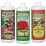 Fox Farm FX14049 Liquid Nutrient Trio Soil Formula: Big Bloom, Grow Big, Tiger Bloom (Pack of 3 - 32 oz. bottles)