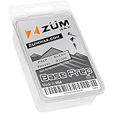 ZUMWax Ski/Snowboard Wax - Base Prep/Clean/Travel/Store - 100 Gram - Excellent Storage & Travel Wax
