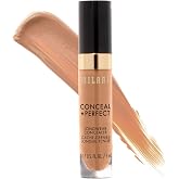 Milani Conceal + Perfect Longwear Concealer - Pure Beige (0.17 Fl. Oz.) | Natural-Matte, Full-Coverage, Undereye Concealer Infused W/ Hyaluronic Acid. 12 Hr Wear. Cover Dark Circles, &amp; Blemishes