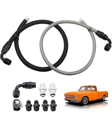 Amazon.com: 259006 90 DEG Steel Power Steering -06 an Hose END