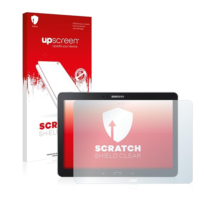 upscreen Scratch Shield Schutzfolie für Samsung Galaxy TabPro 10.1 SM-T520 WiFi – Kristallklar, Kratzschutz, Anti-Fingerprint