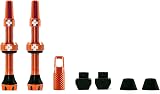 Muc-Off Tubeless Valves V2 7075 Aluminium Presta with Core Tool Orange 44mm